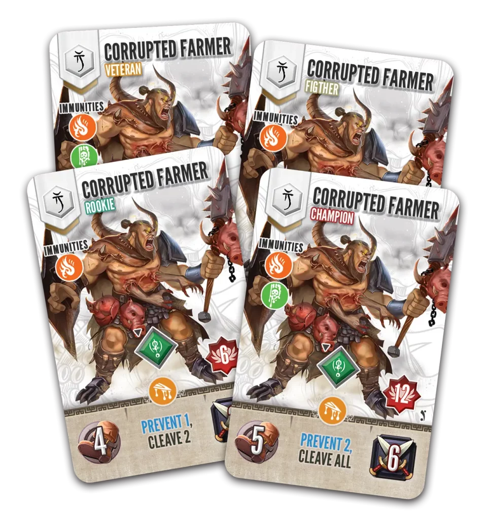 Corrupted Farmer's Cards
