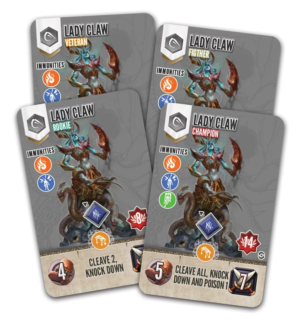Lady Claw's Cards