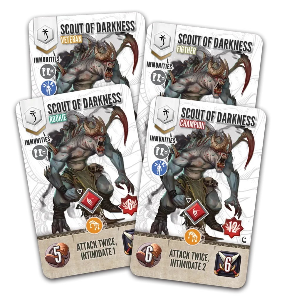 Scout of Darkness's Cards