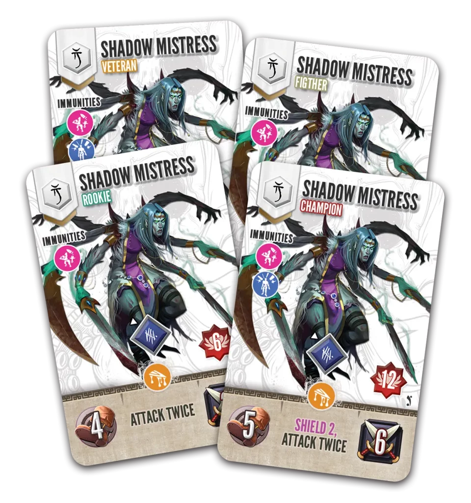 Shadow Mistress's Cards