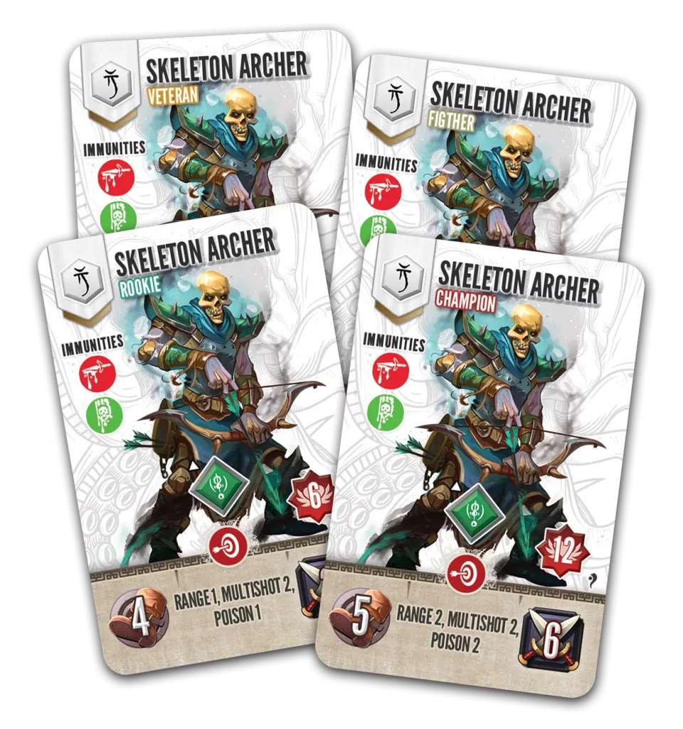 Skeleton Archer's Cards
