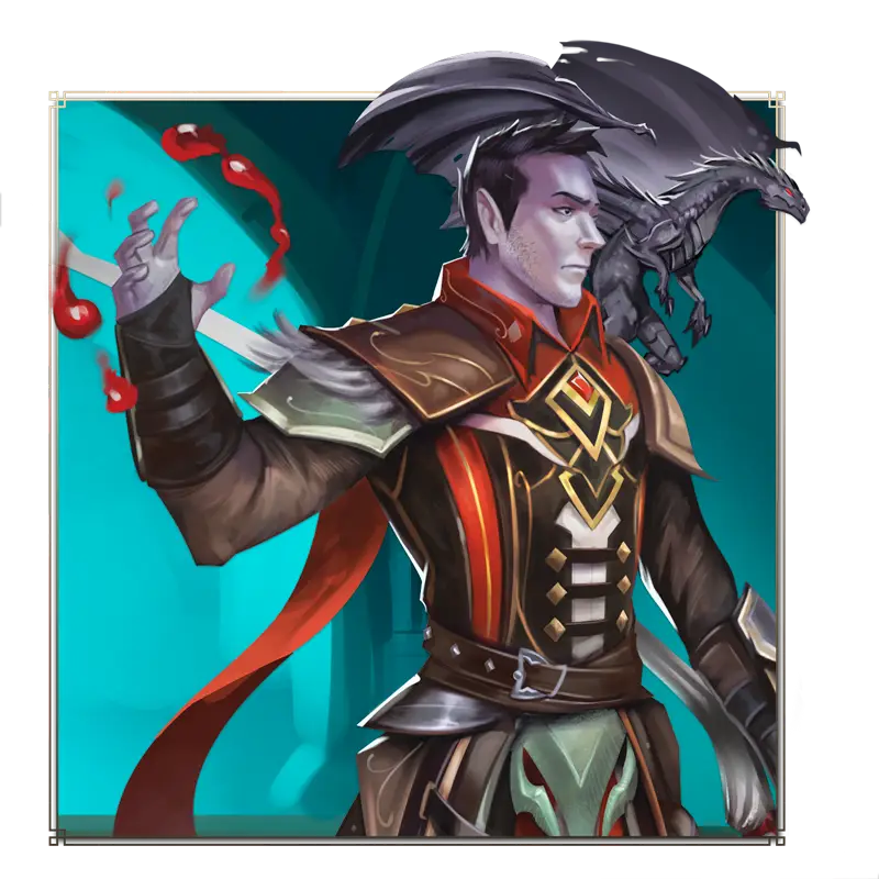 Hero: Devron (Path of Strength) Class: Shadow Knight Race: Vampire