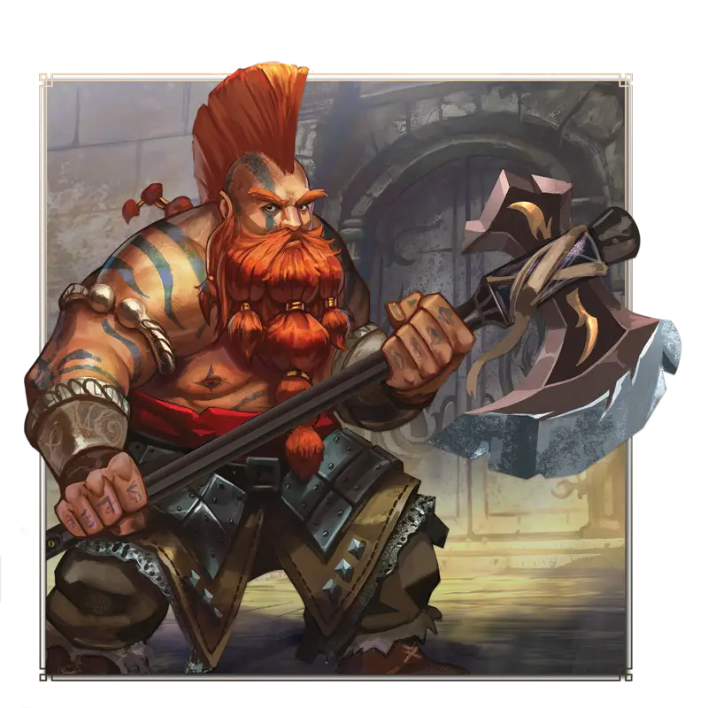Hero: Duncan (Path of Strength) Class: Warrior Race: Dwarf