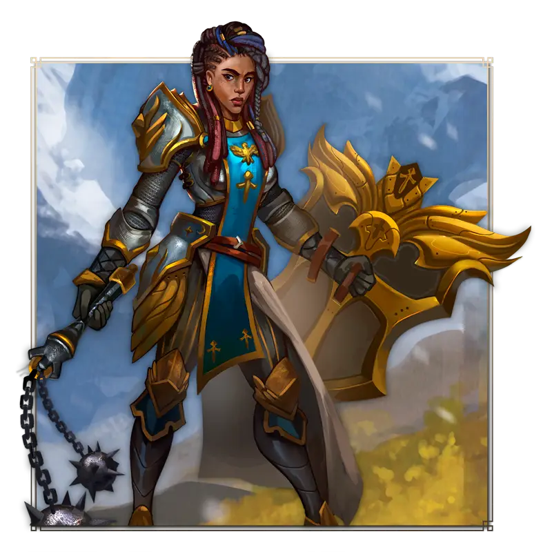 Hero: Jade (Path of Devotion) Class: Paladin Race: Human