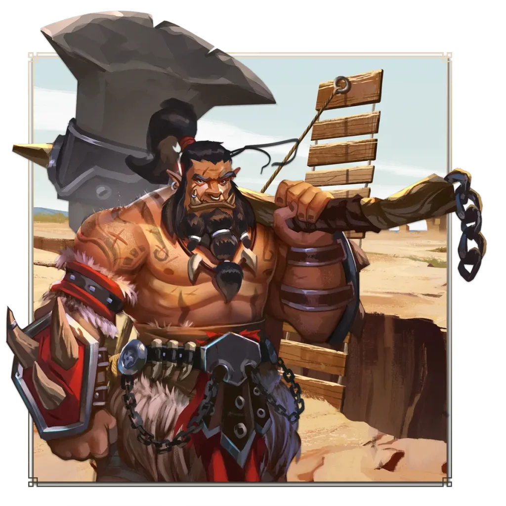 Hero: Tork (Path of Strength) Class: Barbarian Race: Orc
