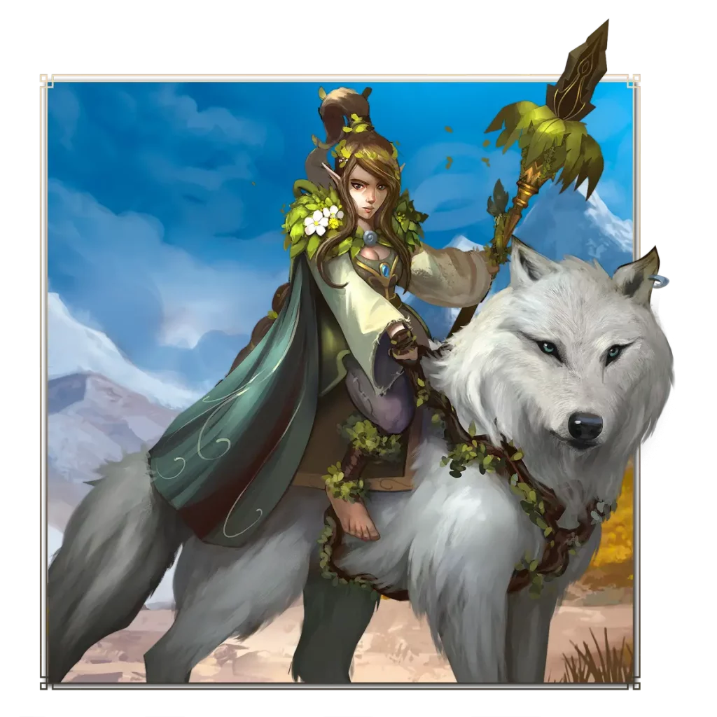 Hero: Willow (Path of Nature) Class: Druid Race: Halfling