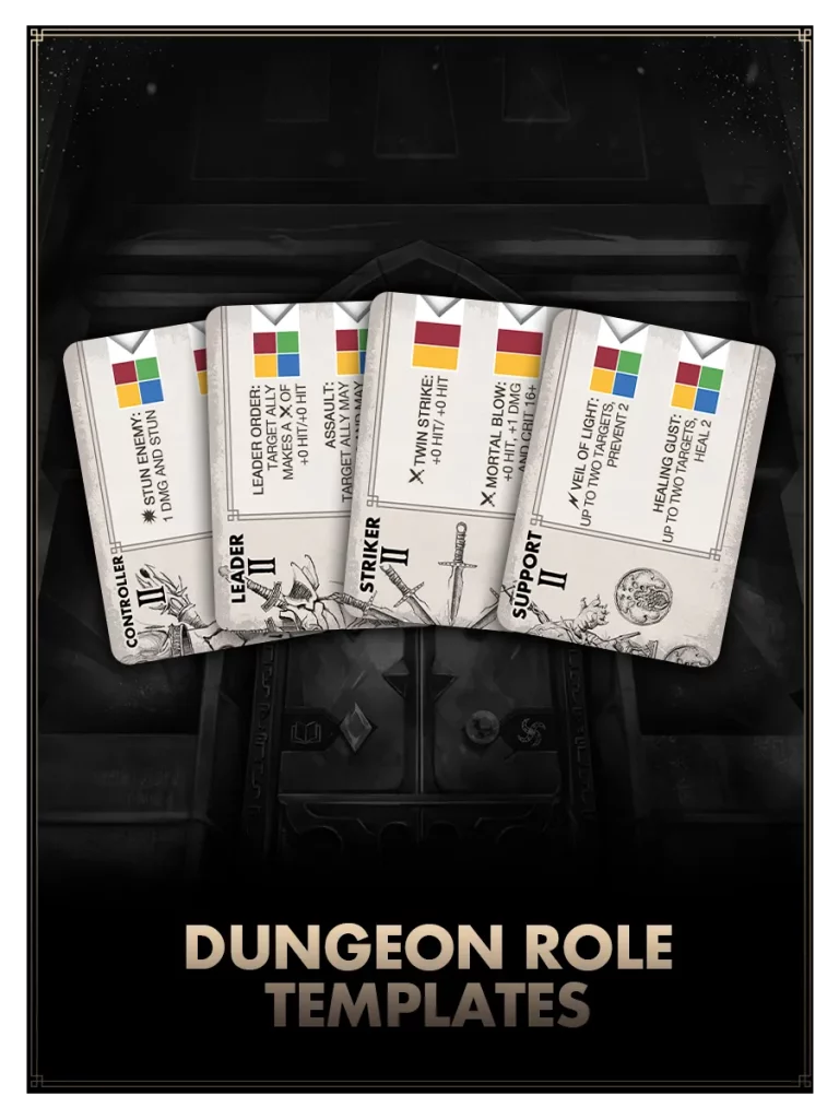 Dungeon Role Templates of Chronicles of Drunagor: Age of Darkness