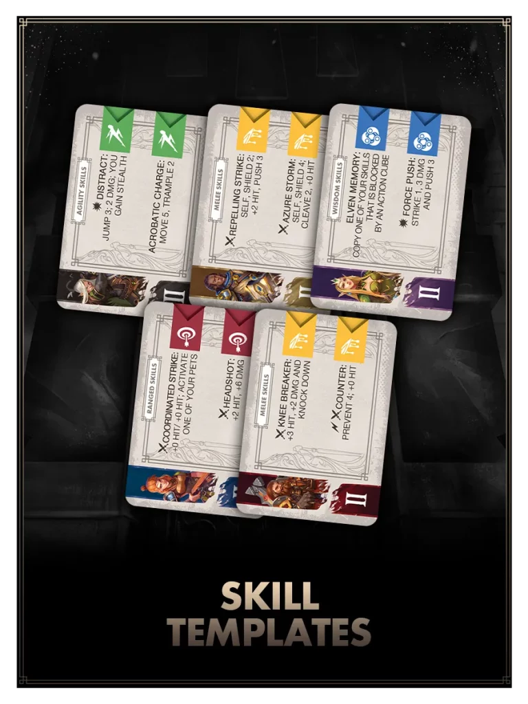 Skill Templates of Chronicles of Drunagor: Age of Darkness